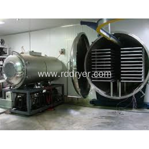Microwave vacuum dryer for nuts